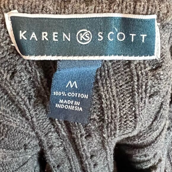 Karen Scott‎ Striped Sweater - Picture 6 of 6